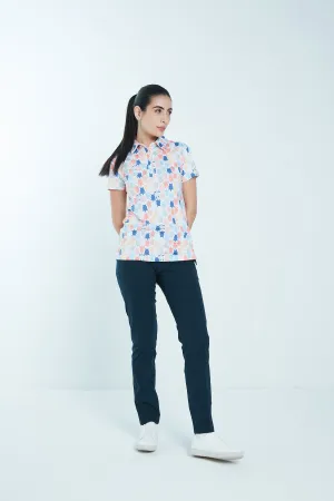 Athletic Drive Womens Polo Turtle Rush