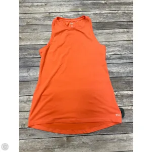 Athletic Tank Top By Dsg Outerwear In Orange, Size: Xs