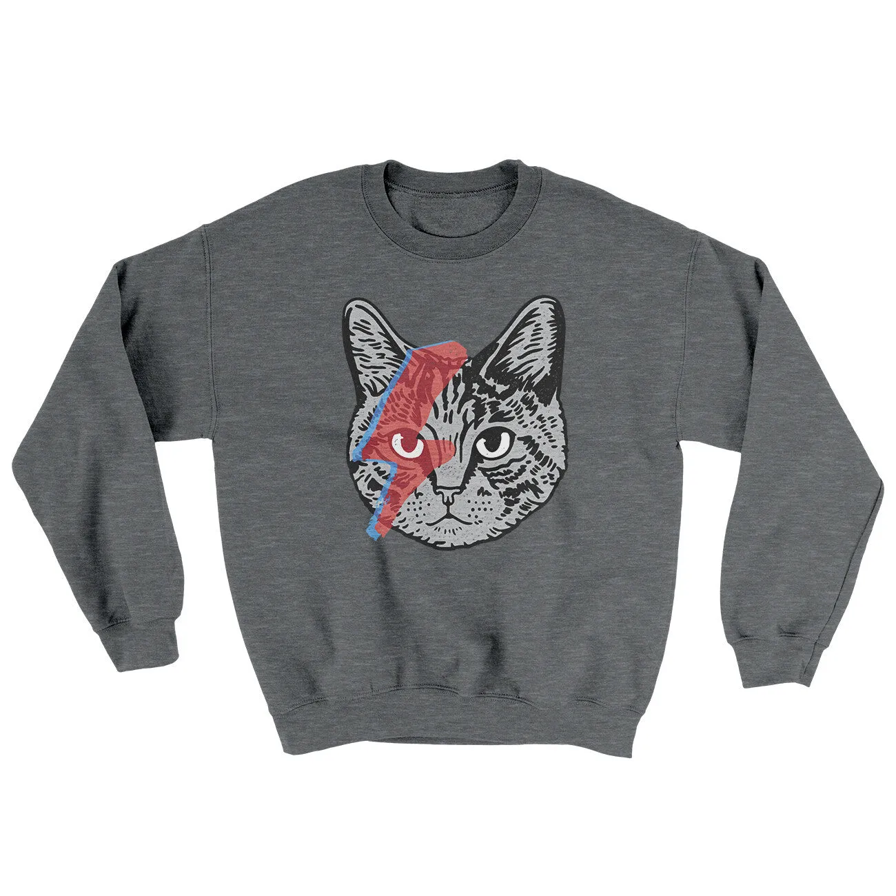 Bowie Cat Ugly Sweater
