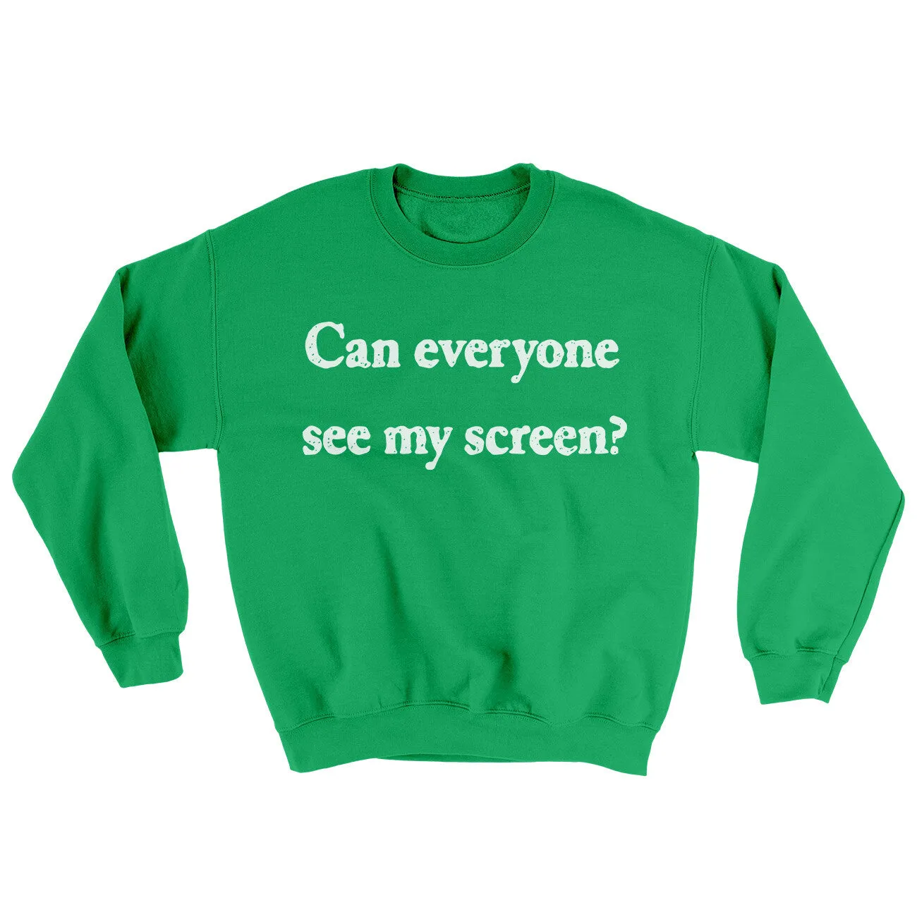 Can Everyone See My Screen Ugly Sweater