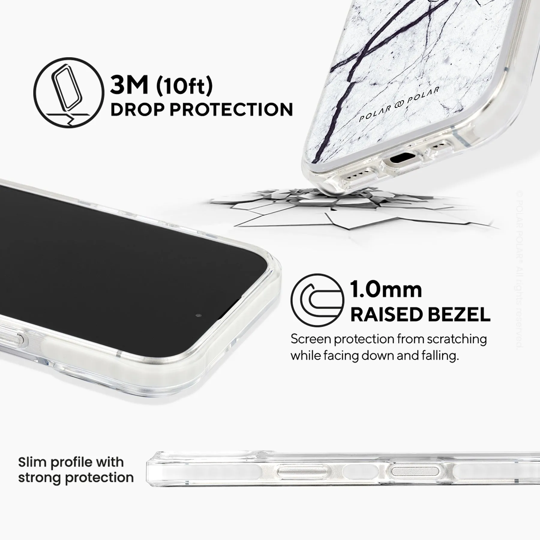 Classic White - iPhone 16 Clear Bumper MagSafe Case