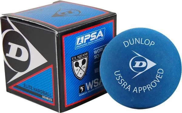Dunlop Elite Squash Hardball - (1 Ball)