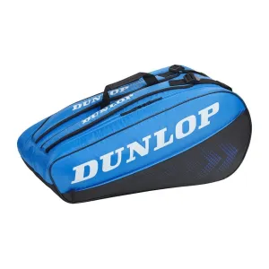 Dunlop FX Club 10 Badminton Racket Bag - Black / Blue