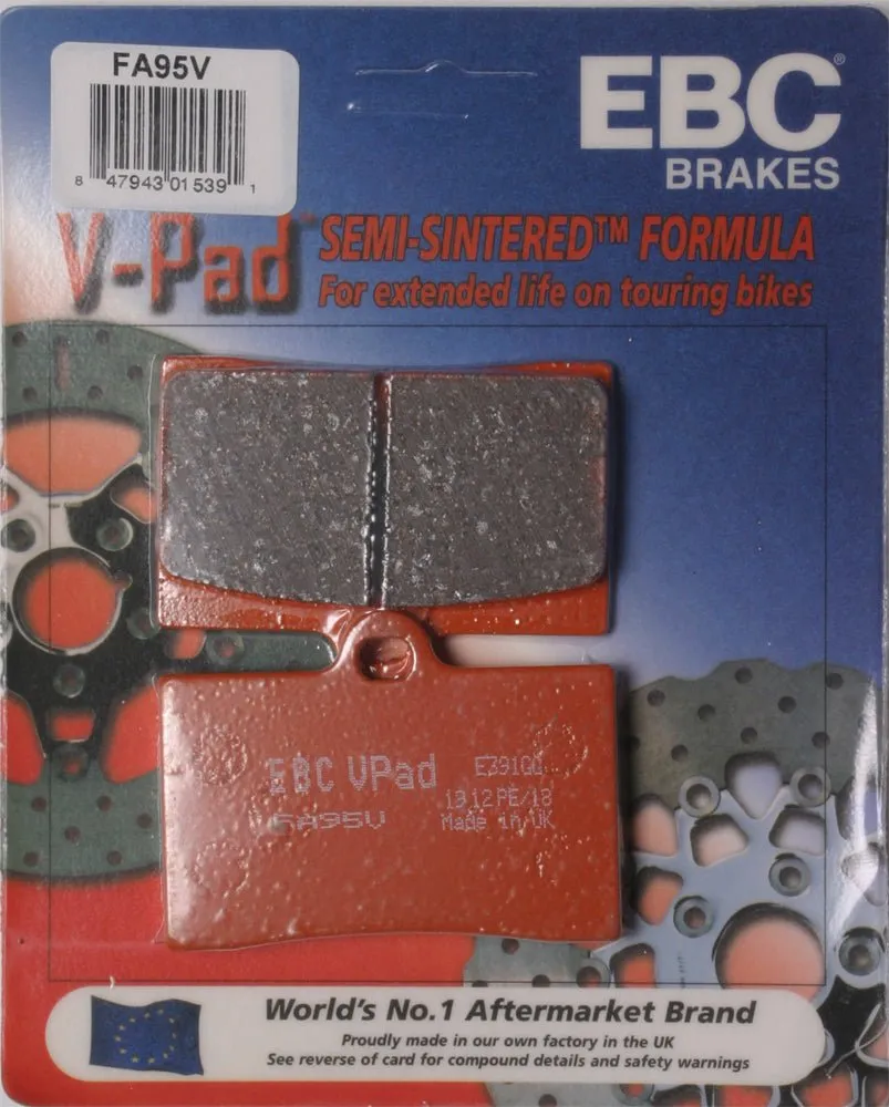 EBC FA95V Semi-Sintered Brake Pads