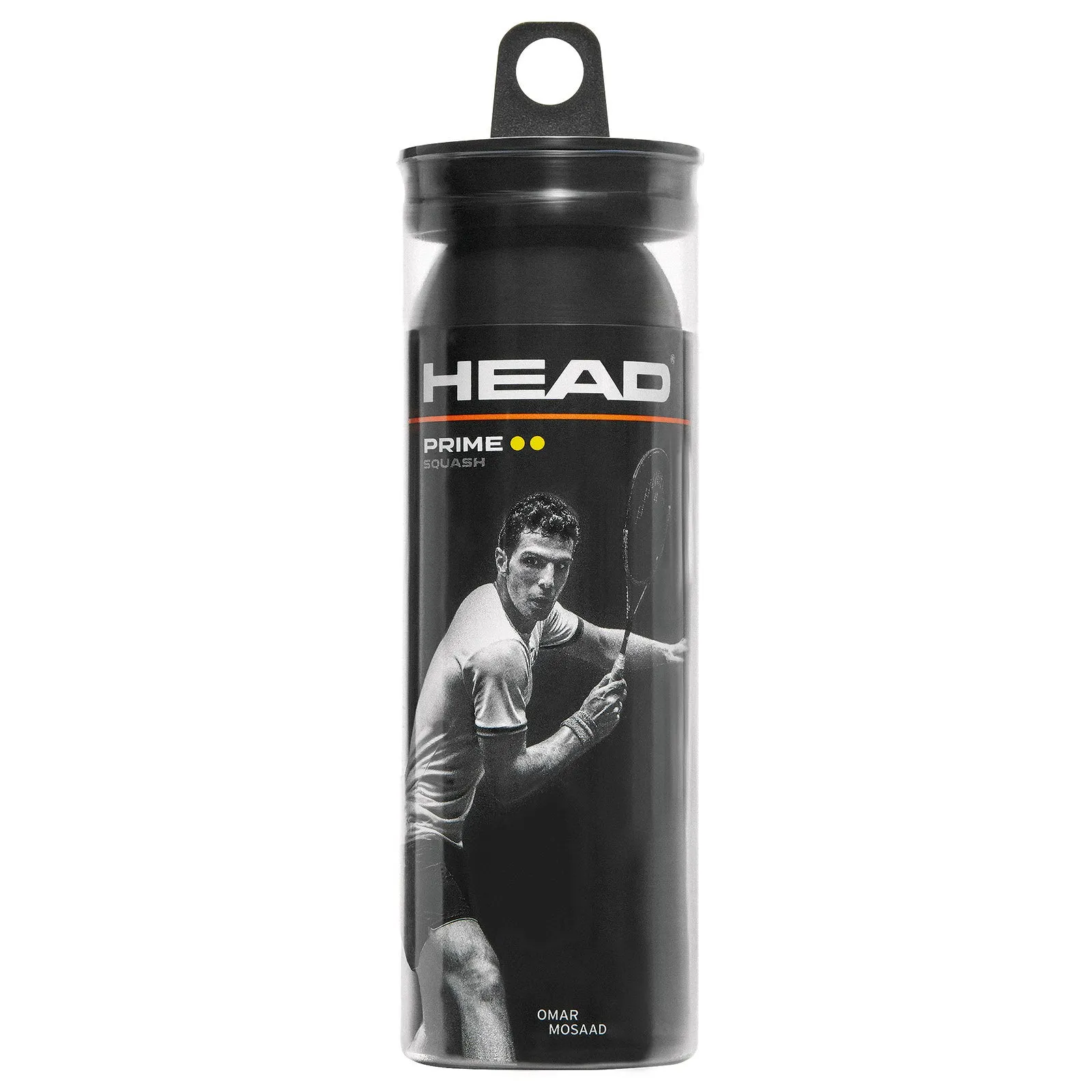 Head Prime Double Yellow Dot Squash Balls (3 balls)