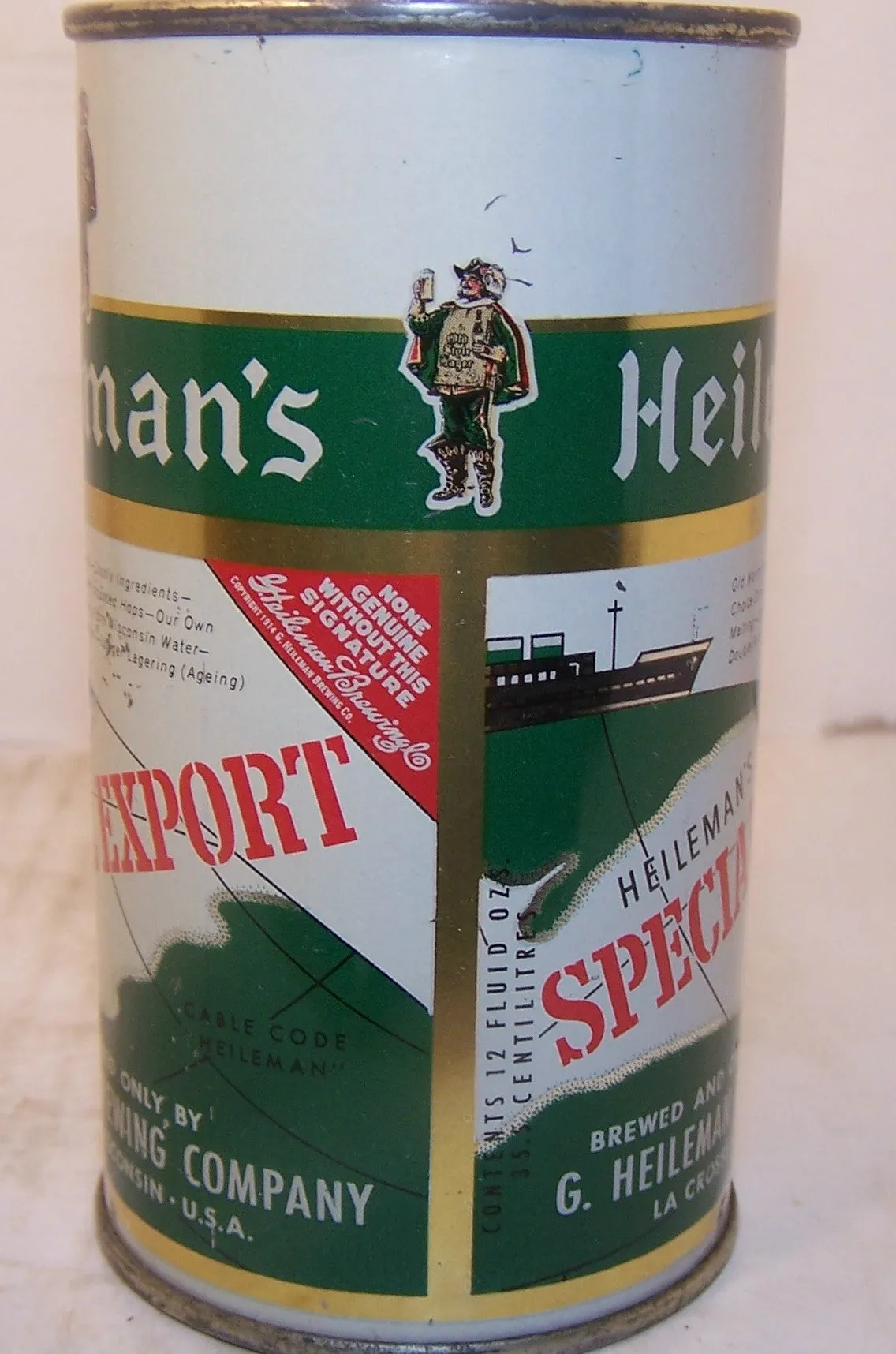 Heileman's Special Export, USBC 81-25, Grade 1/1- Sold 1/9/15