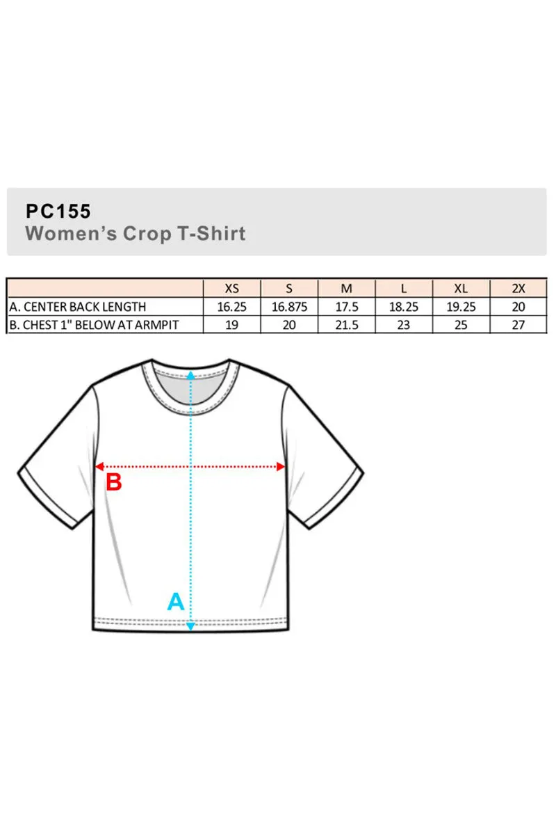 Houston Livestock Women's Soft-Tek Blend Crop T-Shirt
