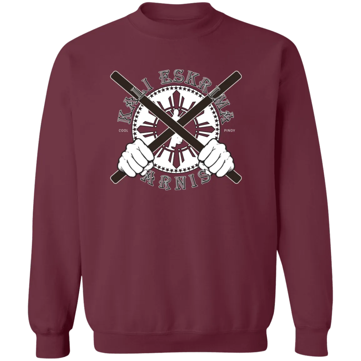 Kali Eskrima Arnis Unisex Crewneck Pullover Sweatshirt