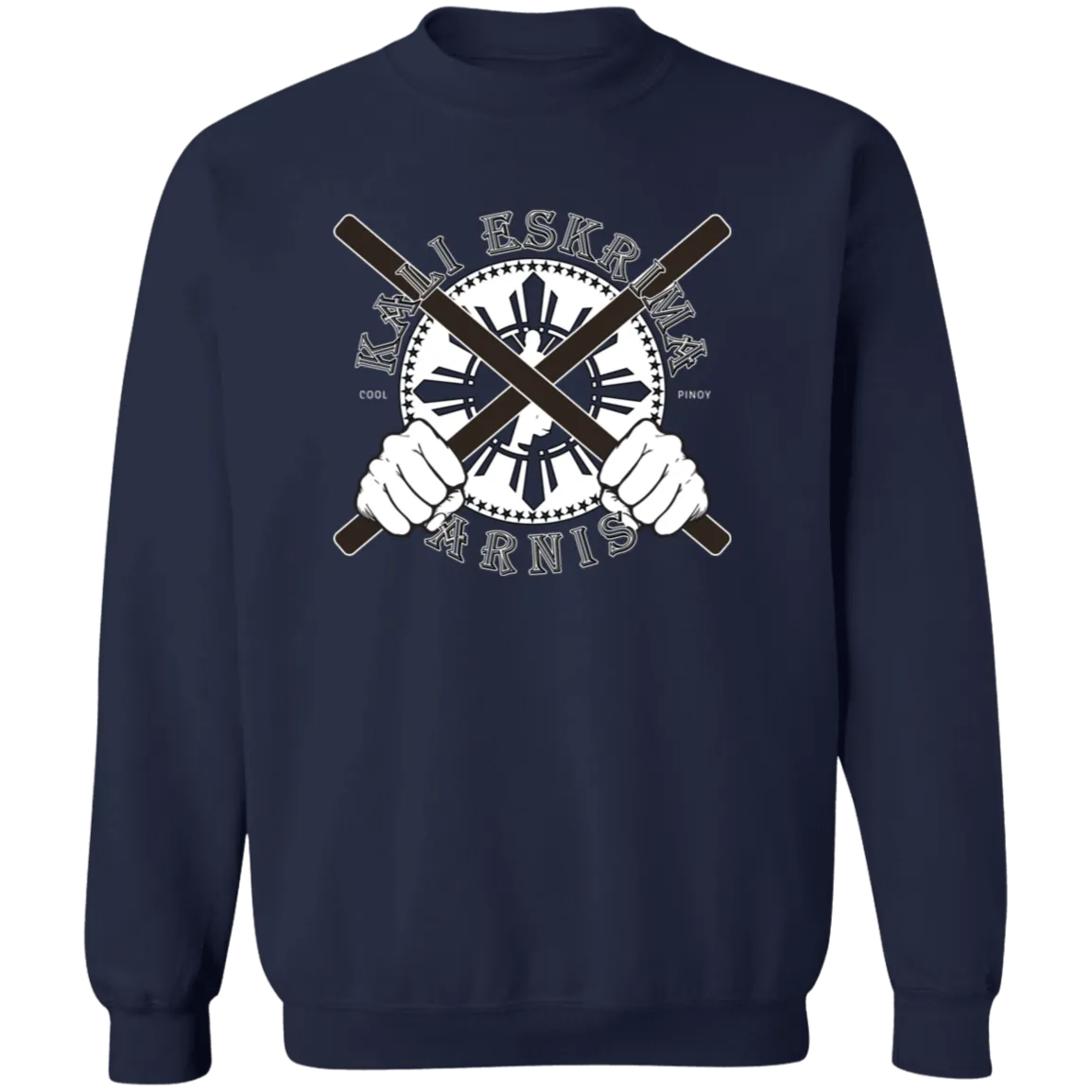 Kali Eskrima Arnis Unisex Crewneck Pullover Sweatshirt