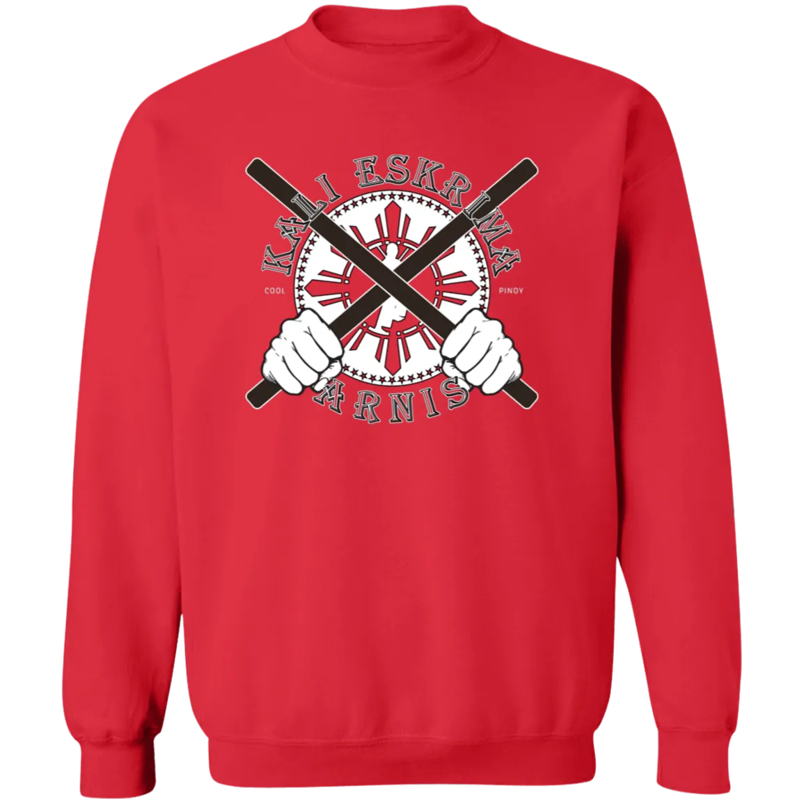 Kali Eskrima Arnis Unisex Crewneck Pullover Sweatshirt