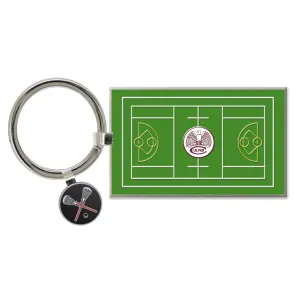 Lacrosse Field Keytag