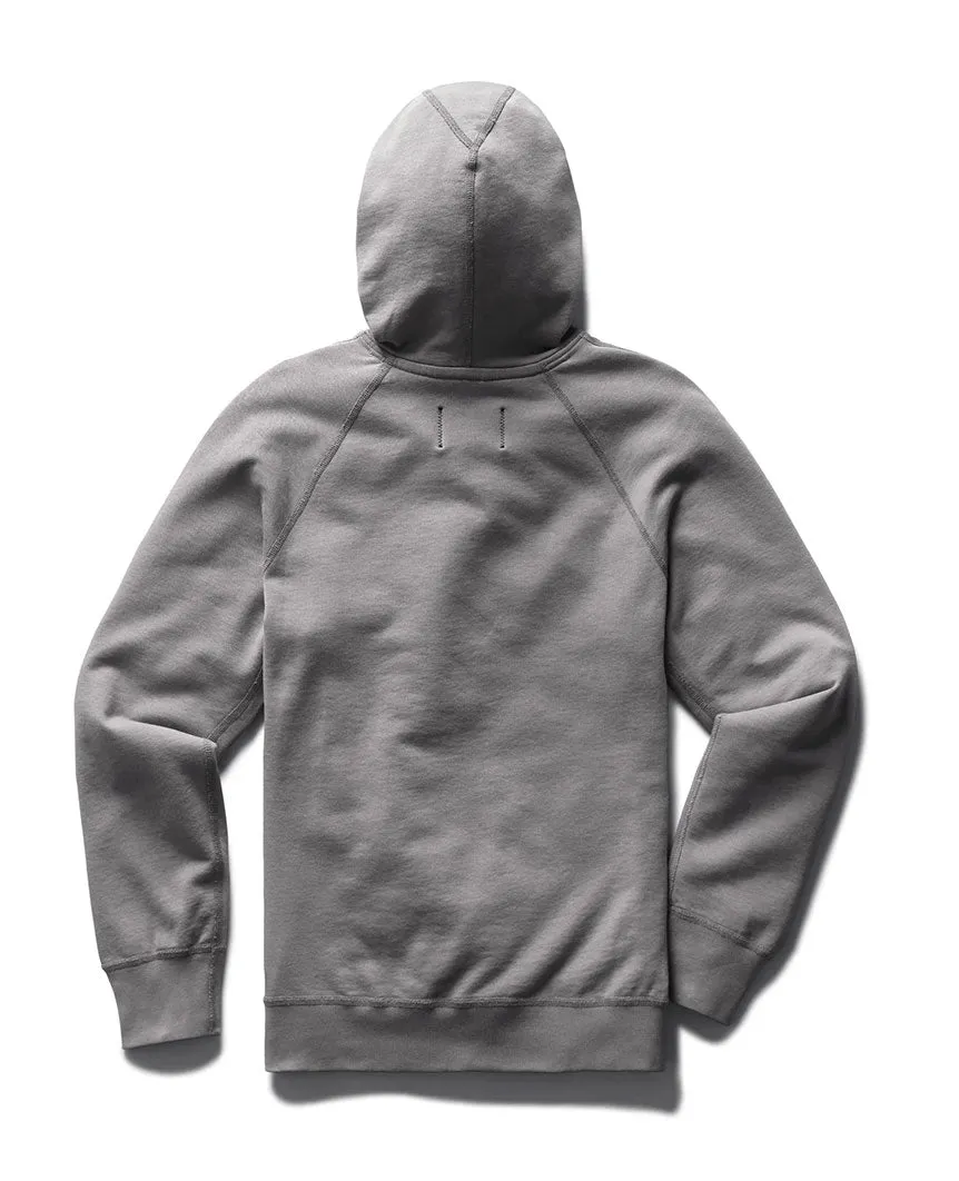 Lightweight Terry Full Zip Hoodie Quarry