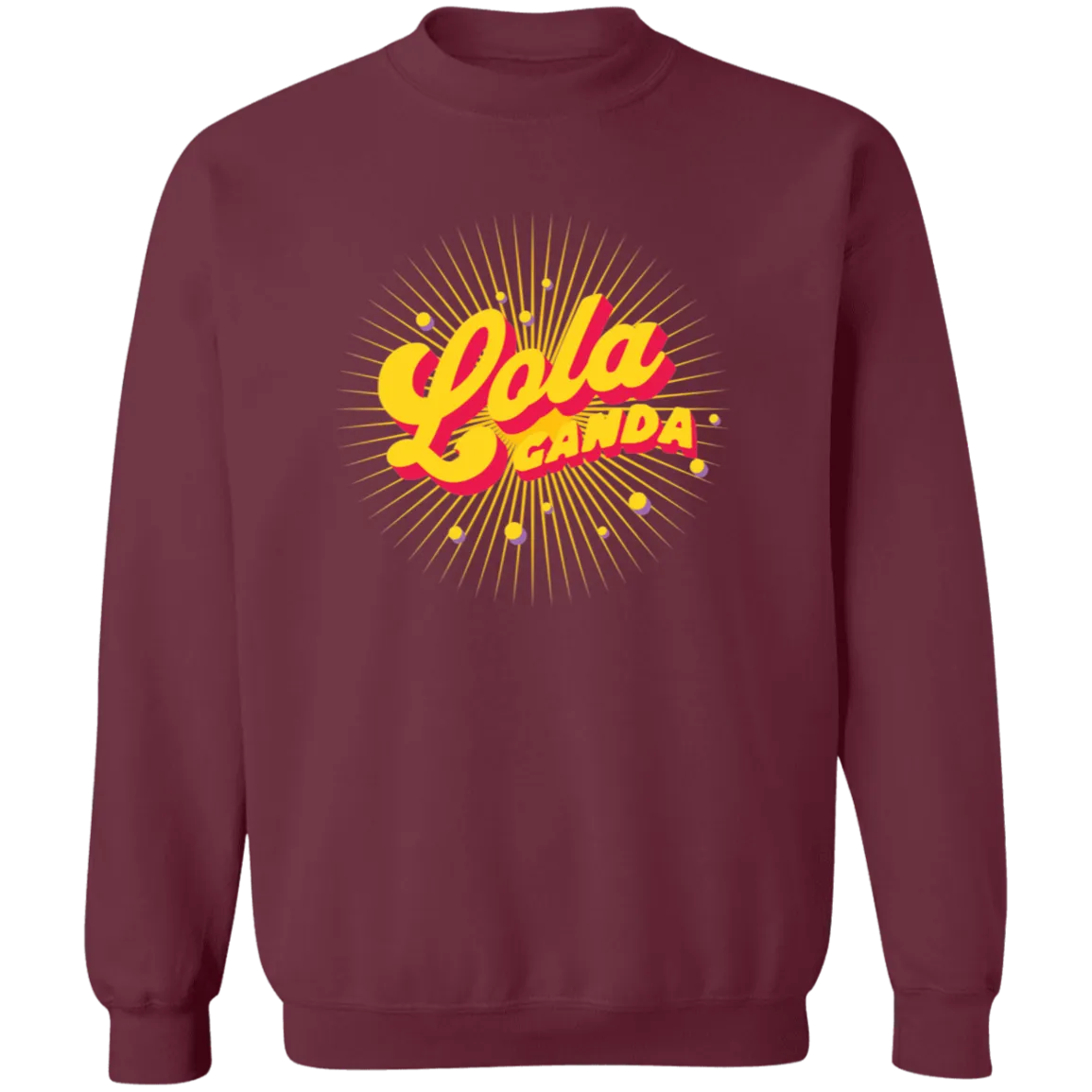 Lola Ganda Unisex Crewneck Pullover Sweatshirt