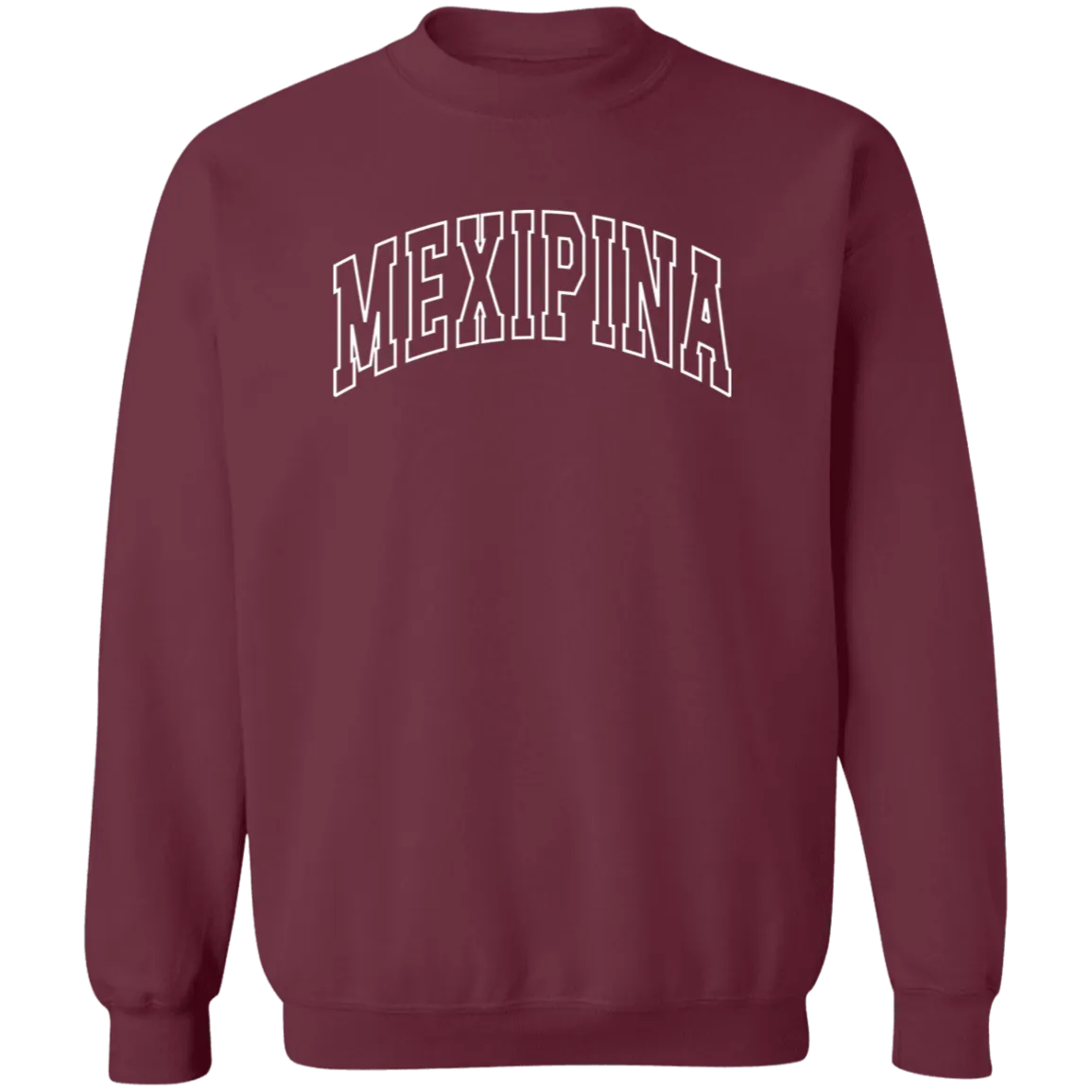 Mexipina Unisex Crewneck Pullover Sweatshirt