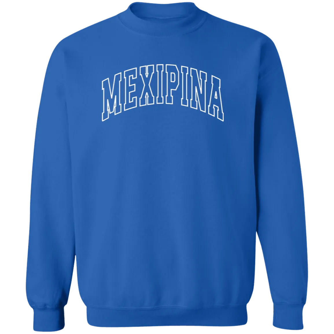 Mexipina Unisex Crewneck Pullover Sweatshirt