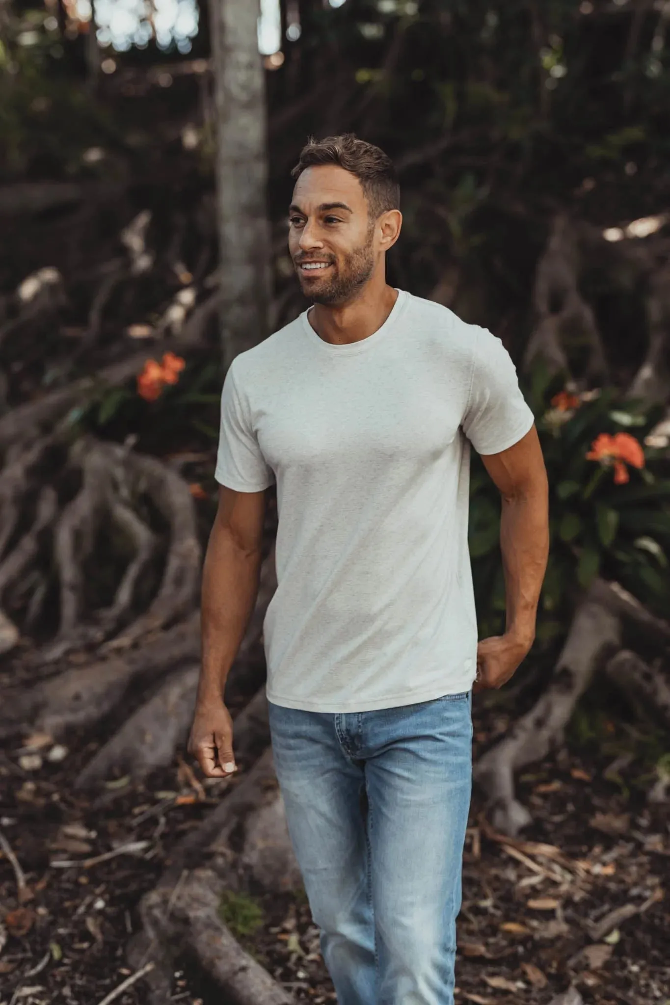 NORMAL BRAND- Men’s Active Puremeso Crewneck T-Shirt
