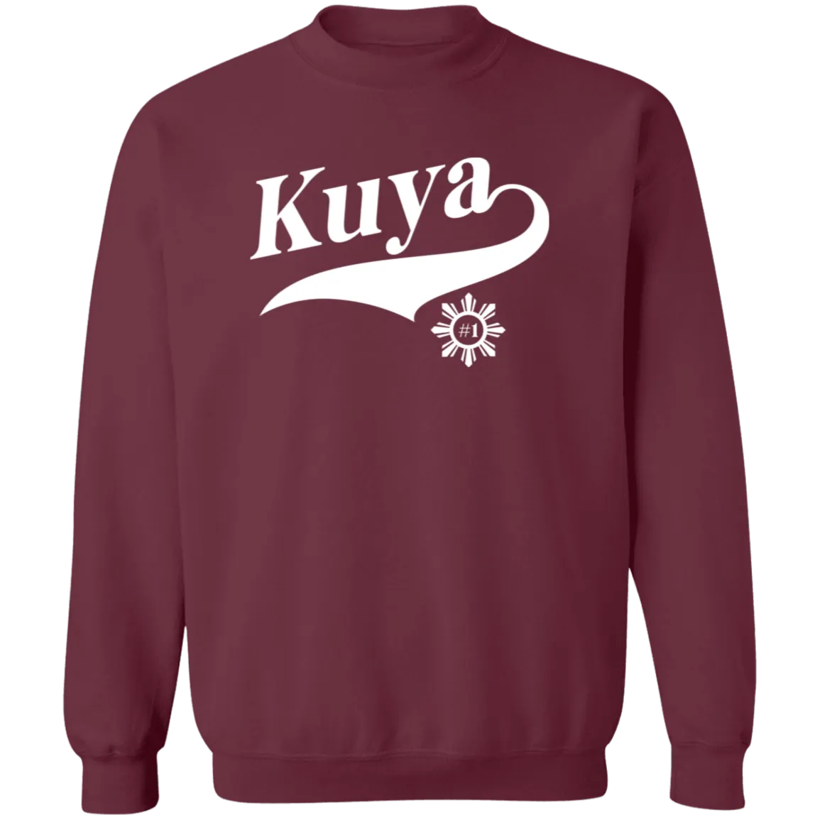 Number One Kuya Unisex Crewneck Pullover Sweatshirt