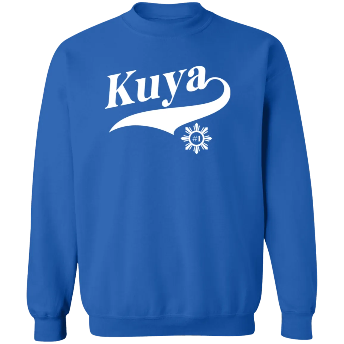 Number One Kuya Unisex Crewneck Pullover Sweatshirt