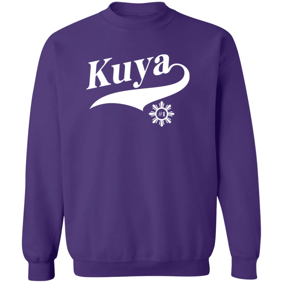 Number One Kuya Unisex Crewneck Pullover Sweatshirt