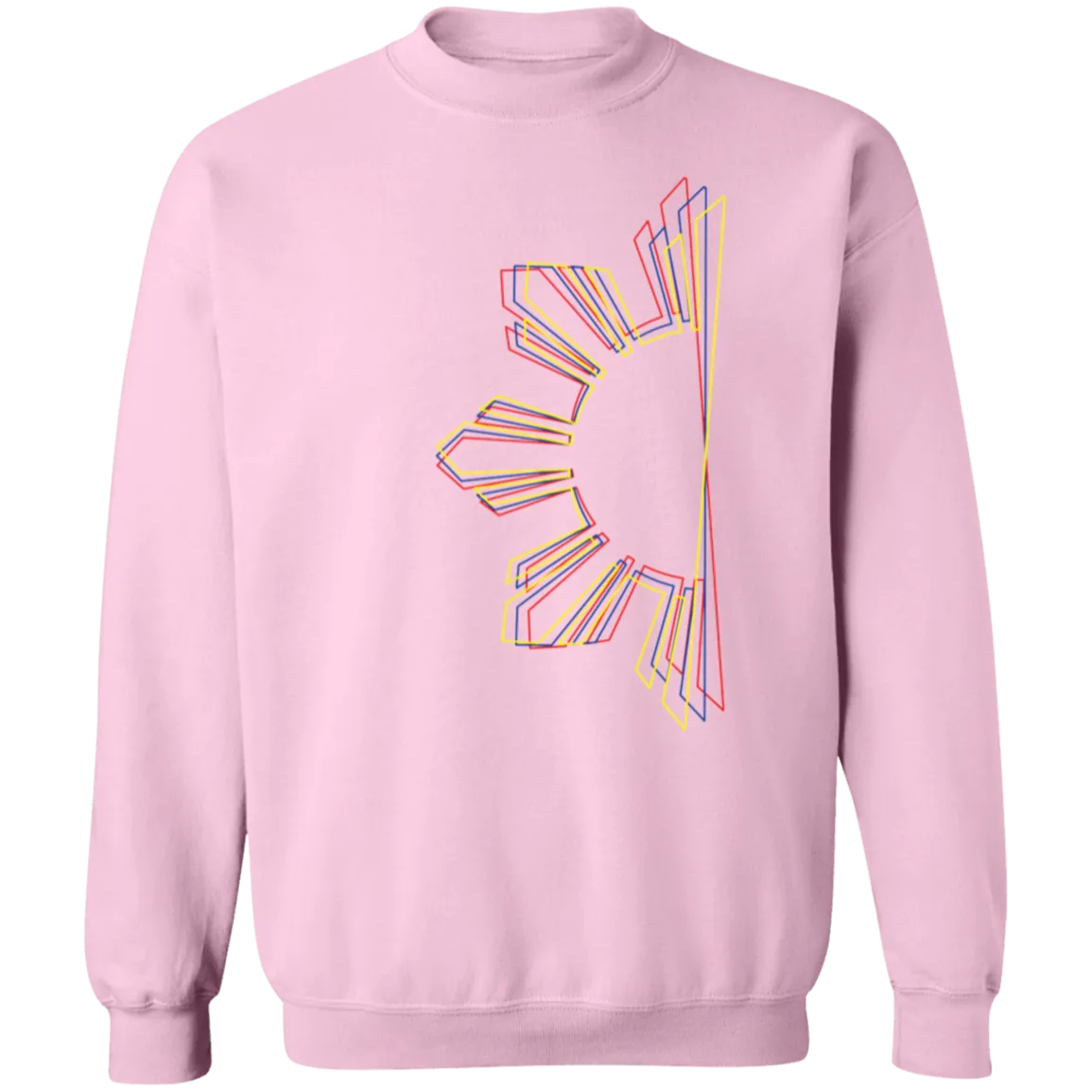 Sun and Stars 3D Unisex Crewneck Pullover Sweatshirt