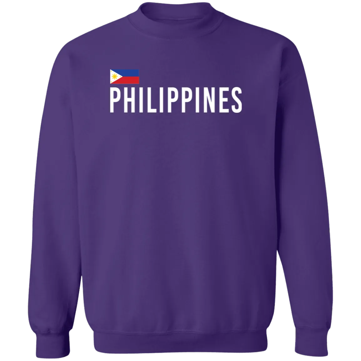 Team Philippines Unisex Crewneck Pullover Sweatshirt