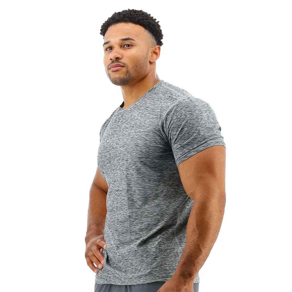 TYR GYM Mens Heather Grey Airtec Tee