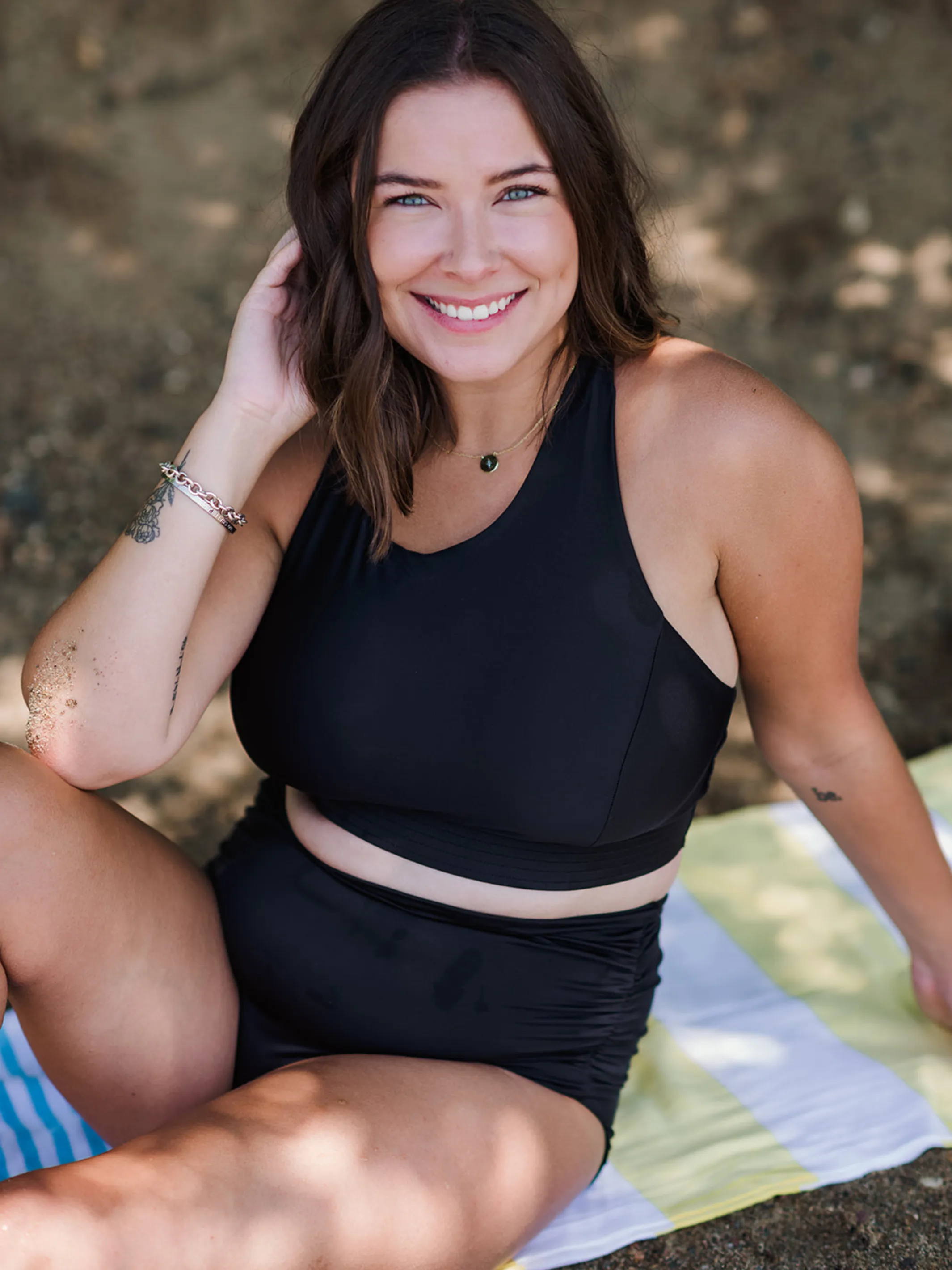 Zoe High Neck Top